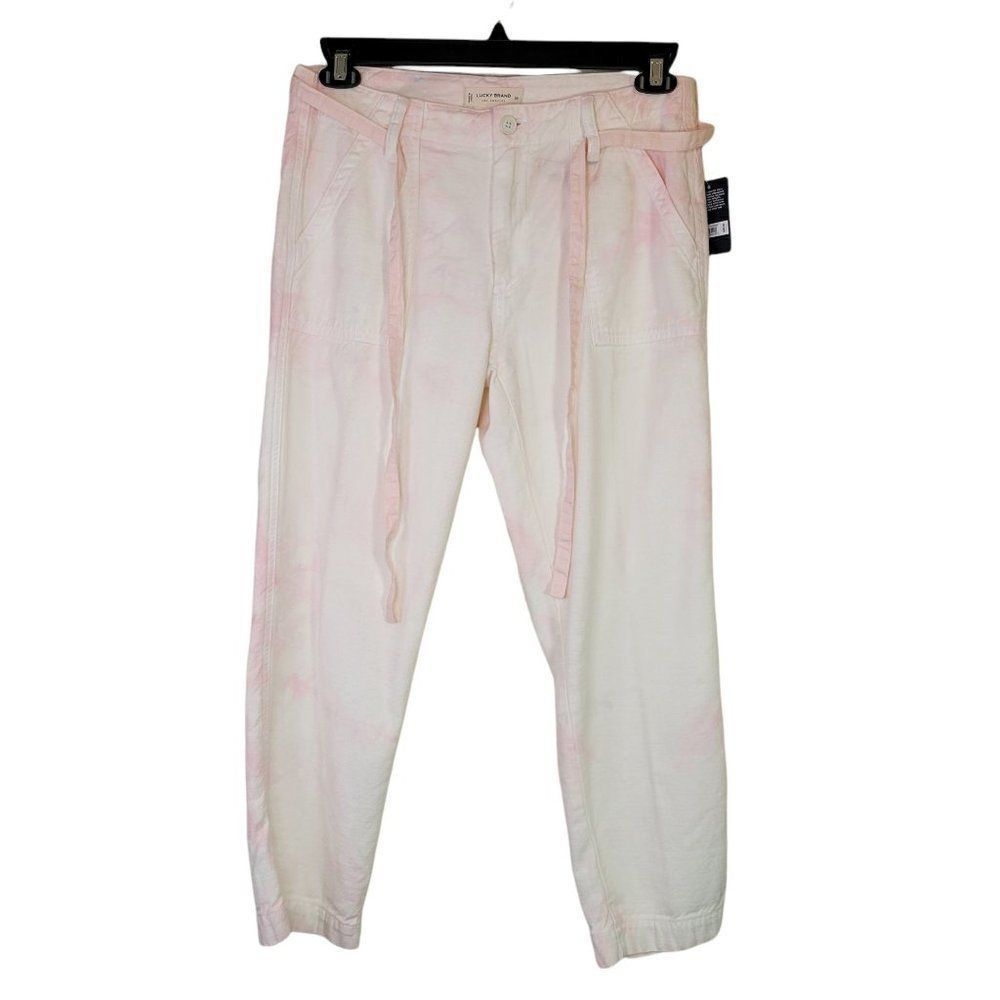 Lucky Brand Tie Dye Cropped Jeans (size 8/29)